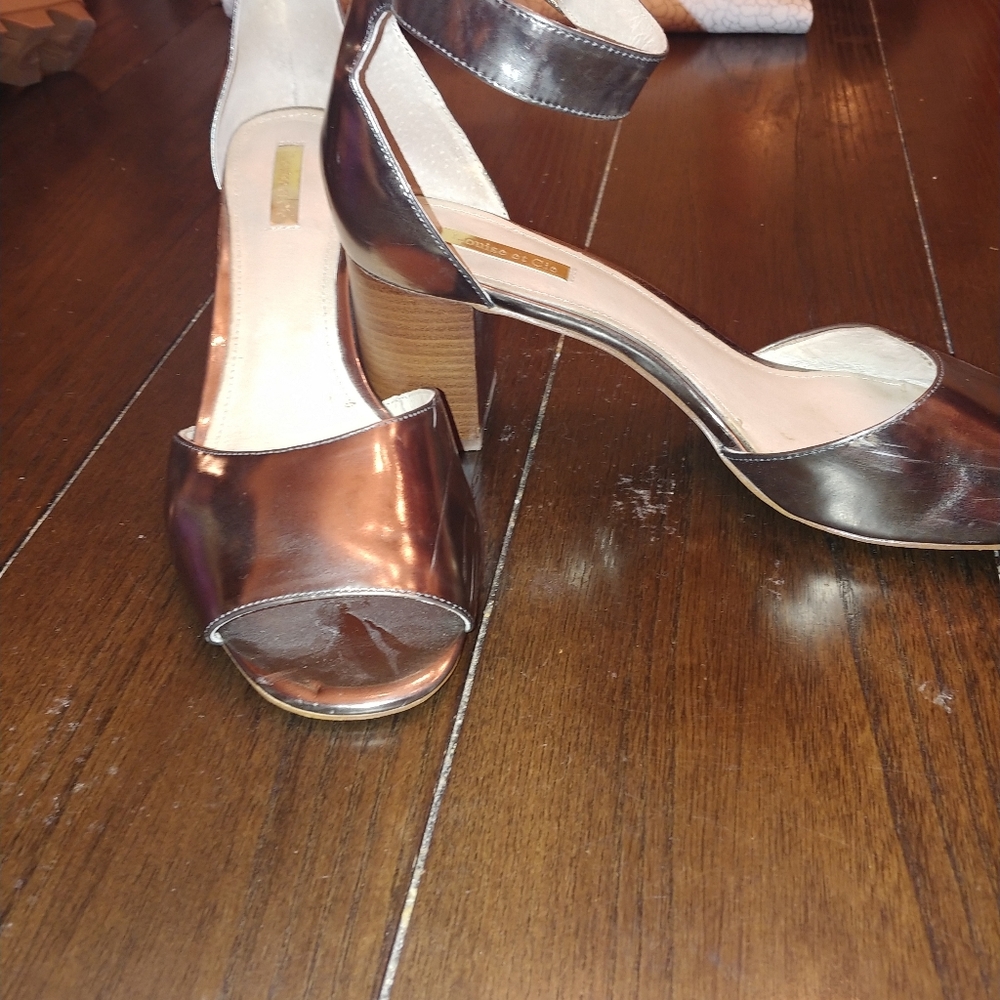 Stacked. Heel sandles